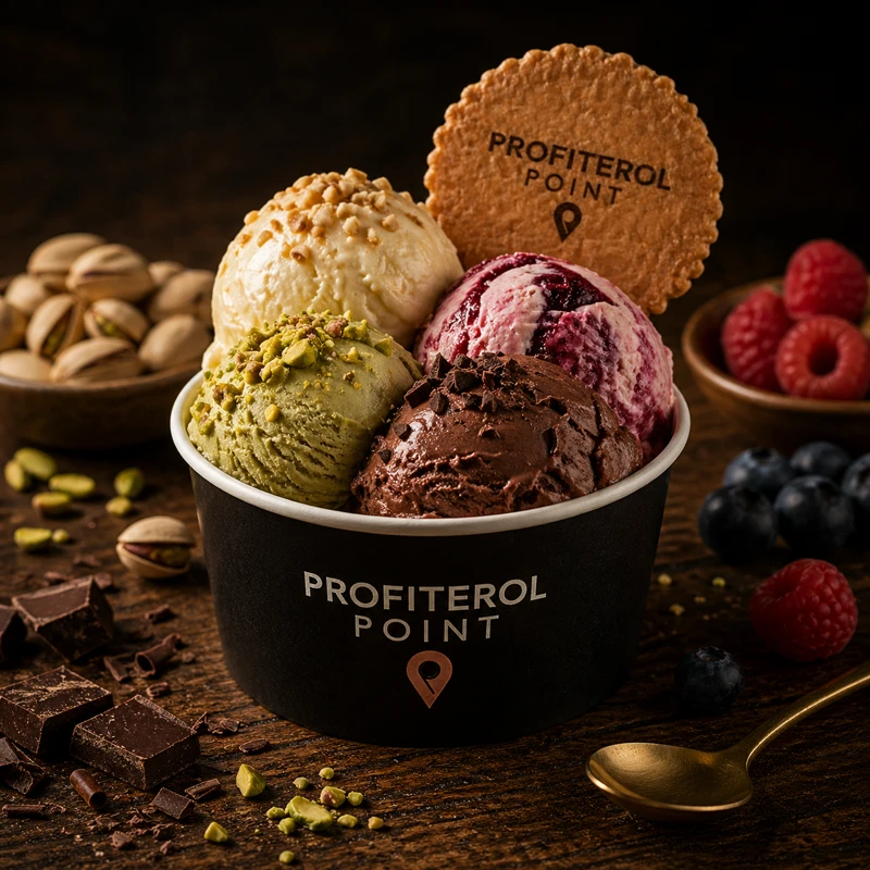 Profiterol Point Doğal & Taze Gelato